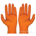 12 polegadas laranja descartável Exame Nitrile Luvas grandes